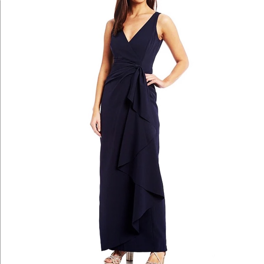 MARINA Black Maxi Dress